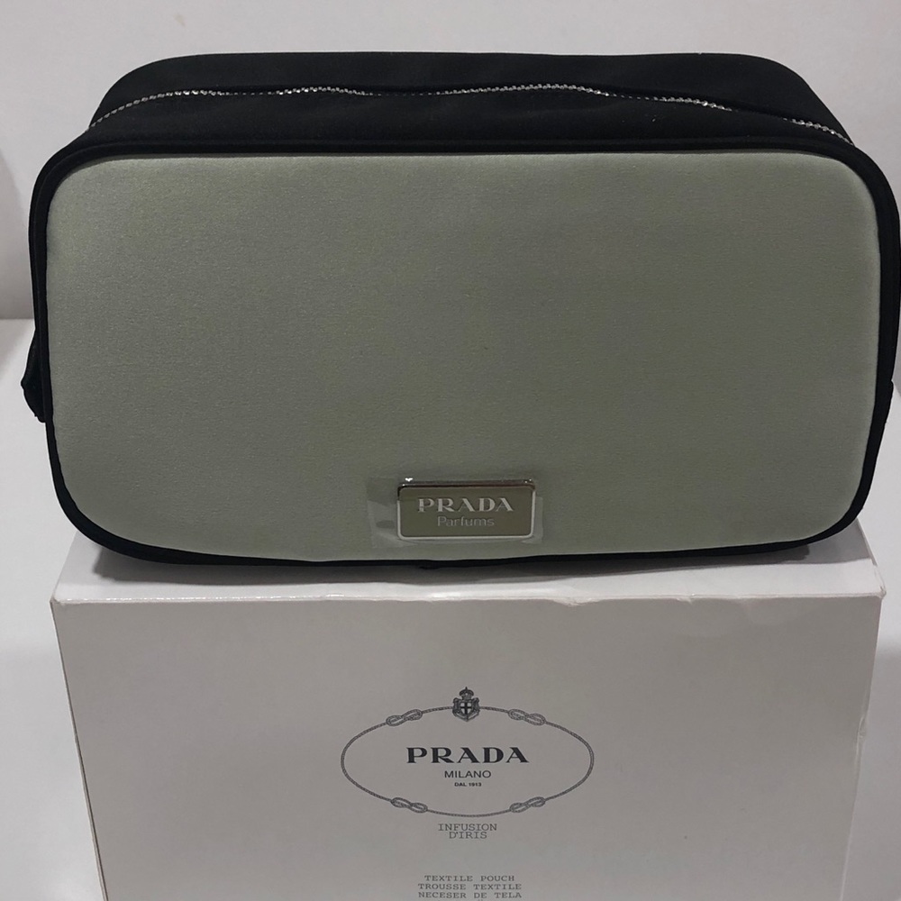 Prada perfums pouch cosmetic case